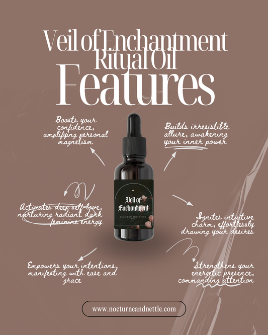 Veil of Enchantment Ritual Oil | Attraction & Glamour Magic